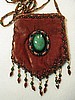 Light burgundy Amulet bag
