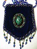 Royal blue amulet bag