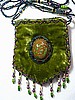 Lime Green Amulet bag