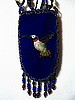 Royal blue w/ hummingbird