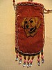 Antique rose cell ph. holder w/ dog