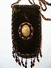 Golden brown large cell phone holder